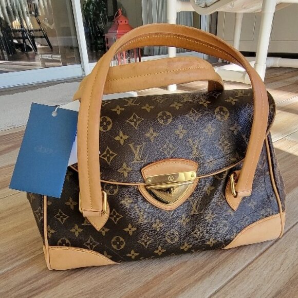 PRICE REDUCED@! Louis Vuitton Beverly Monogram Satchel Handbag GM - Picture 1 of 14